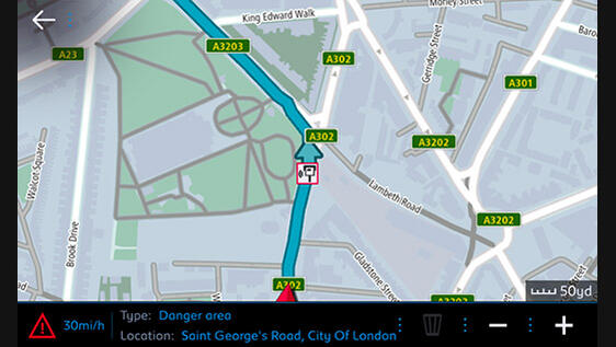 Speedcam/Gefahrenzonen Speedcam/Gefahrenzonen