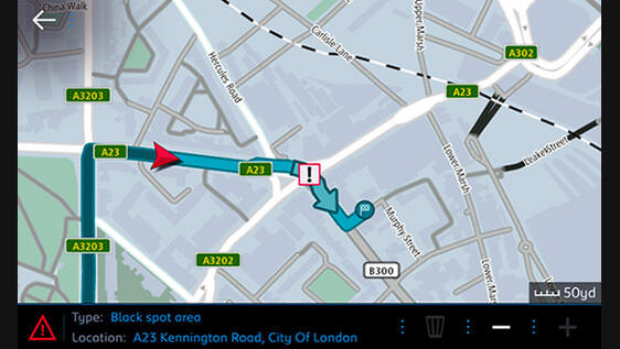 Speedcam/Gefahrenzonen Speedcam/Gefahrenzonen